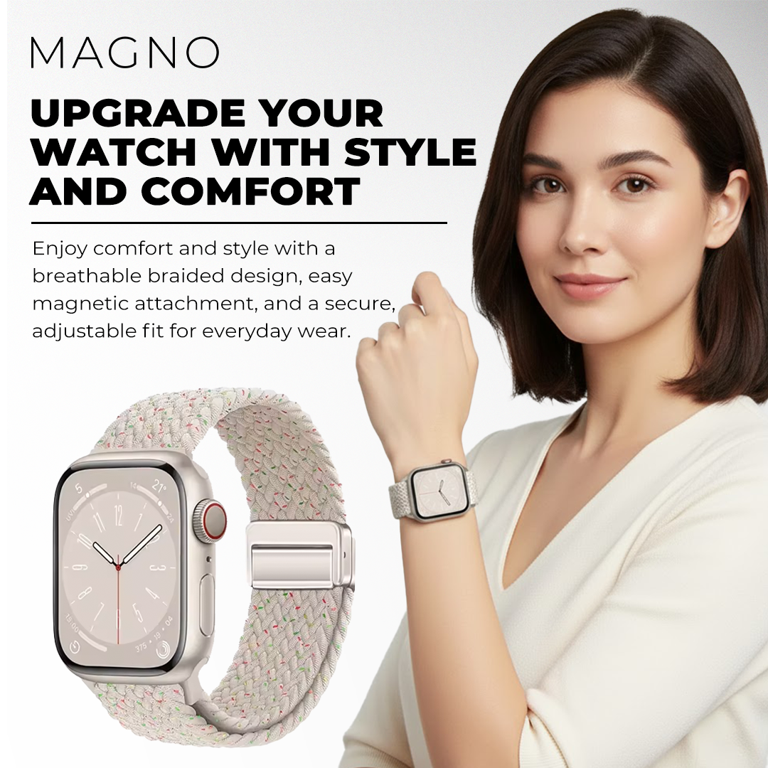 MAGNO Braided Strap For Apple Watch