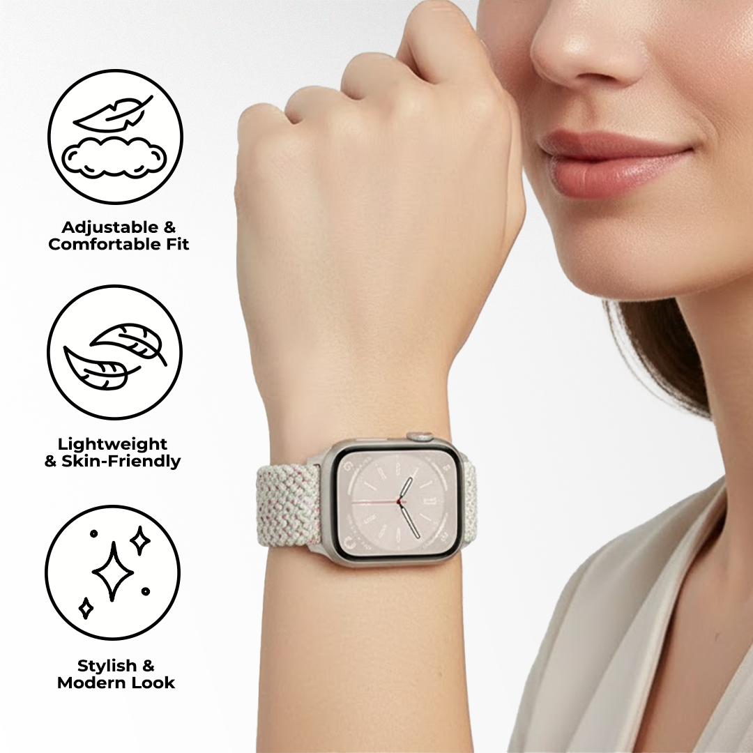 MAGNO Braided Strap For Apple Watch